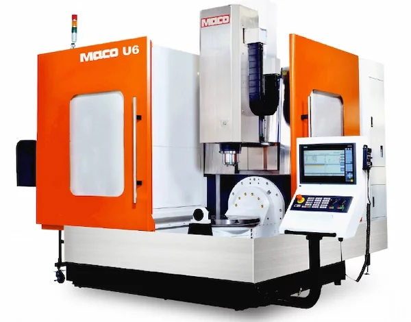 Пятиосевой станок U-6, maco, система чпу, siemens, s828